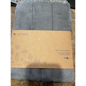 Norwex NWT - Bathroom Scrub Mitt - Graphite